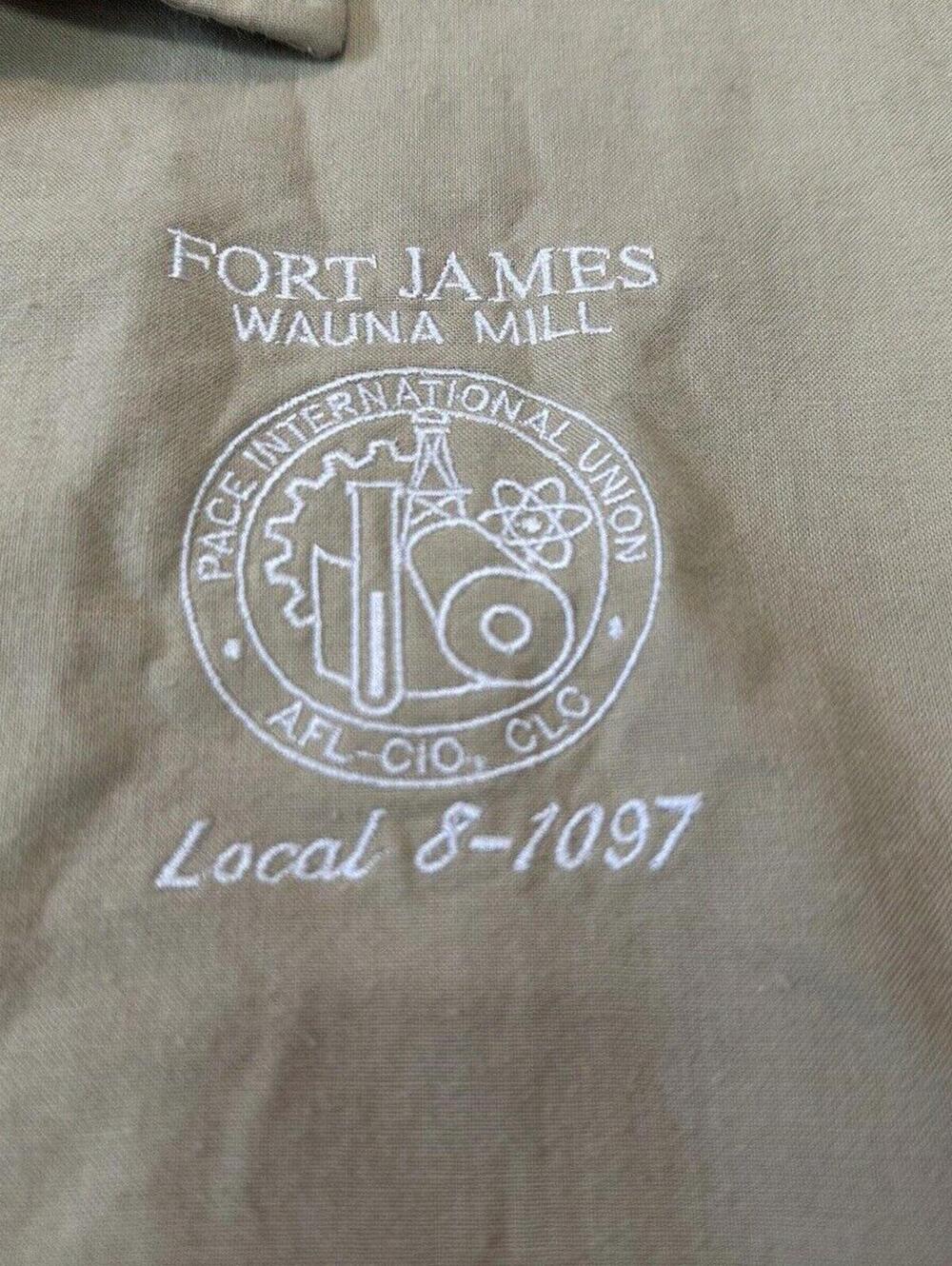 VTG Double Sided Herrington Bomber Jacket Mens XL Beige Scooby Doo Made USA 90s - Picture 10 of 15